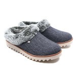 Slipper blauw textiel 113422 Skechers